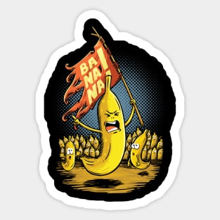 BANANA RIOT Sticker